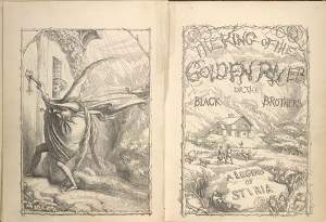 "The King of the Golden River" di John Ruskin, 1851 - Immagine in pubblico dominio, fonte The British library